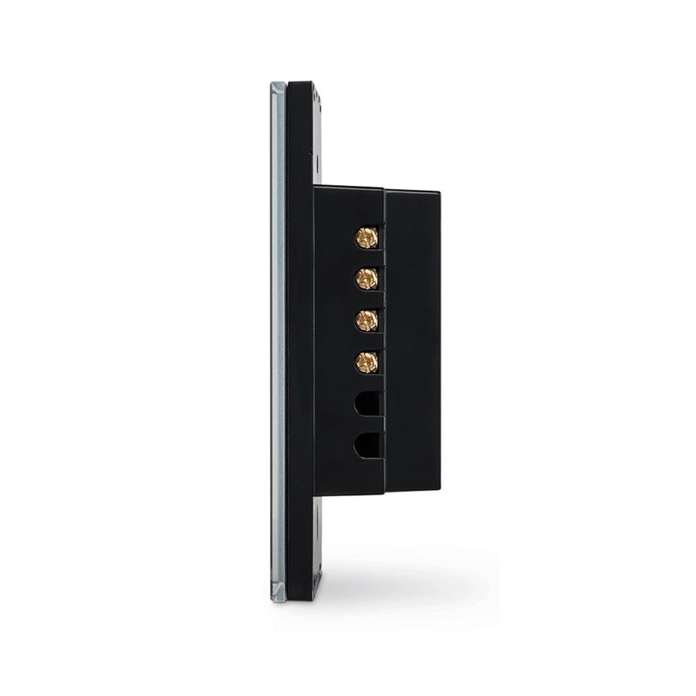 Interruptor Touch Smart Wi-fi Intelbras Ews 1002 2 Teclas Preto 4850016