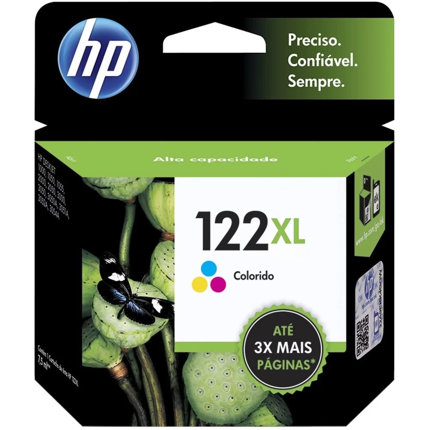 Cartucho Hp Ch564hb N 122Xl Color 6Ml
