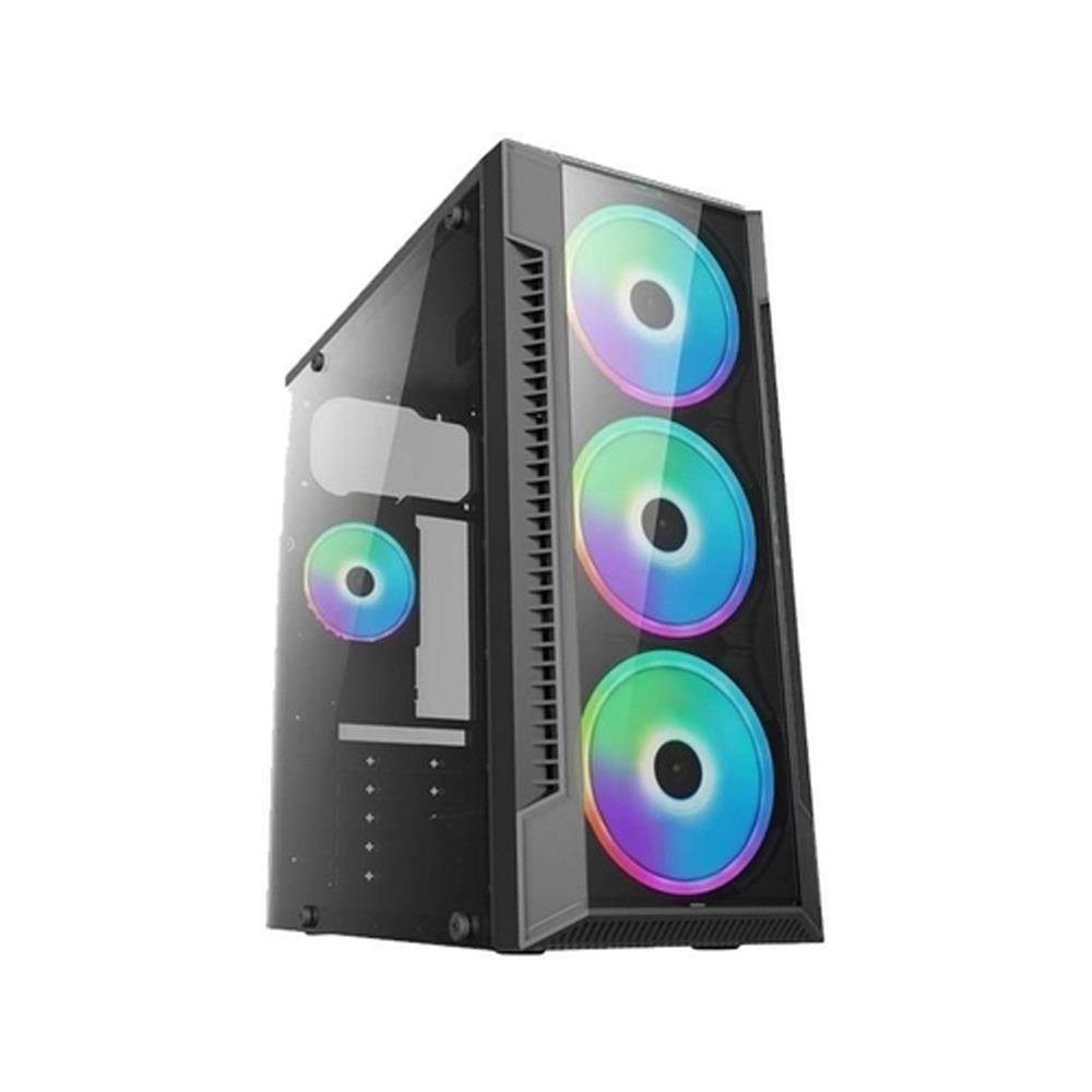 Gabinete Gamer Brazil Pc Bpc-c3147 Preto S/ Fonte C/ Lateral Ac