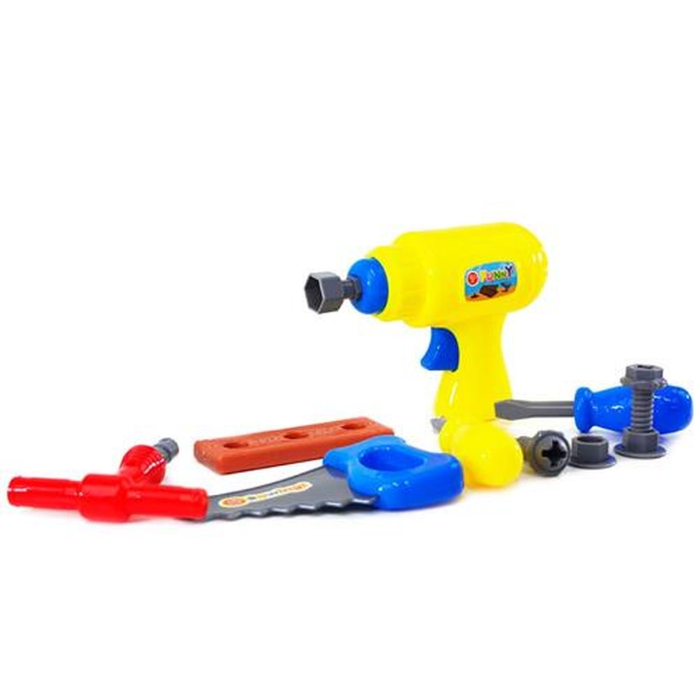 Kit Ferramenta Infantil Com 11 Peças