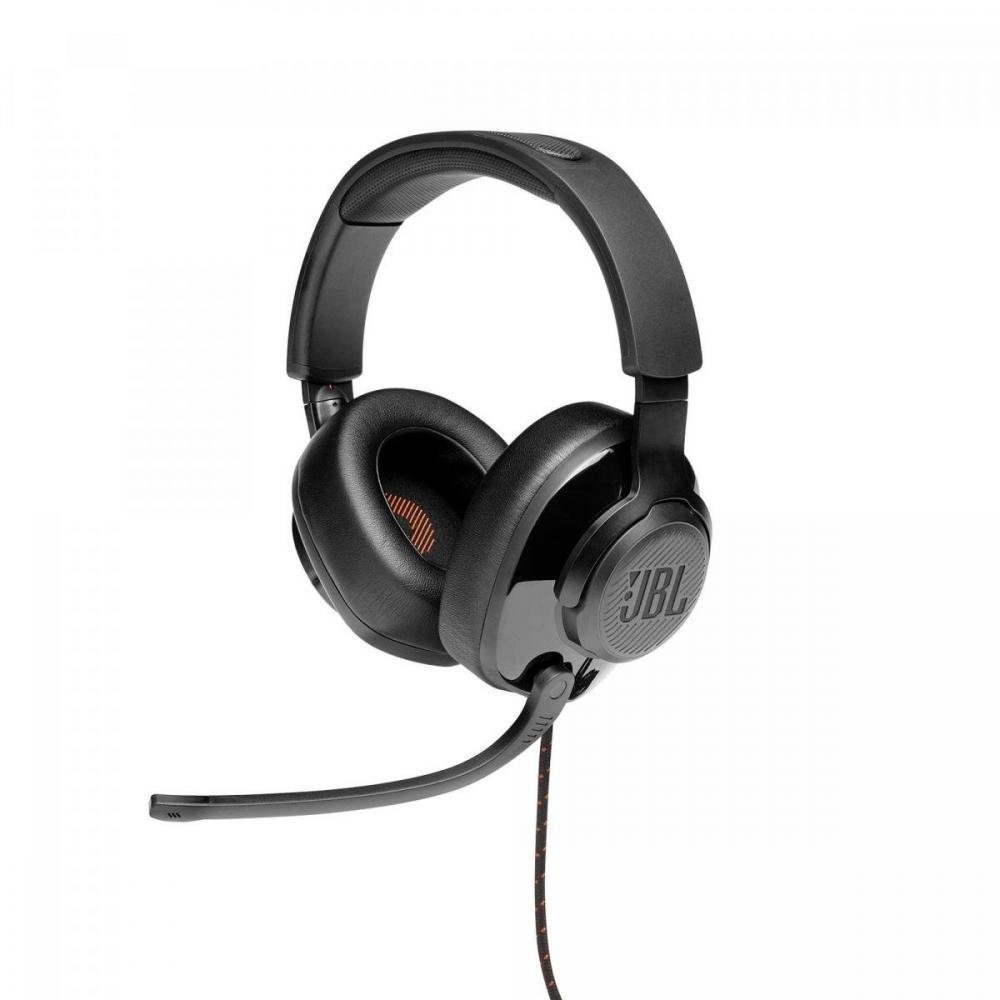 Headset Gamer Jbl Quantum 300, Drivers 50Mm, 3.5Mm, Múltiplas Plataformas, Over-Ear, Preto
