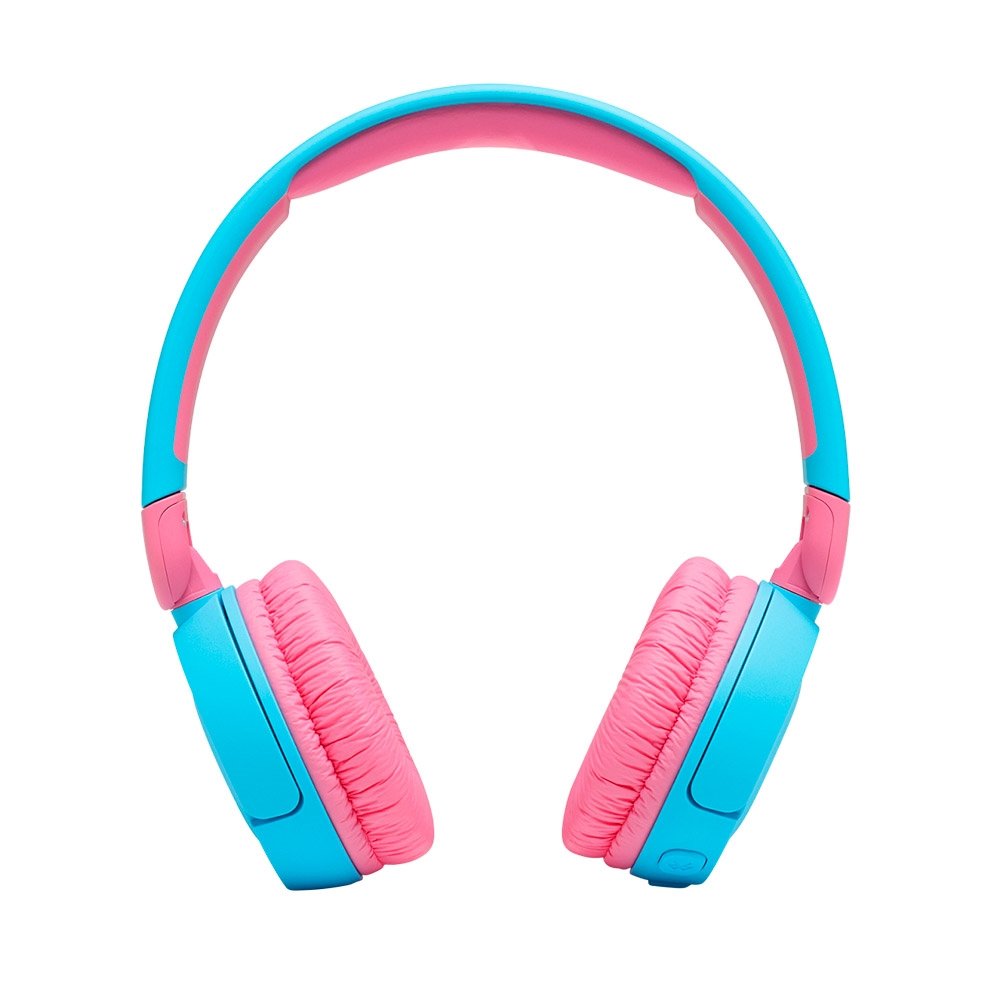 Fone de Ouvido Bluetooth JBL JR310, Bateria de Até 30 Horas, Azul/Rosa