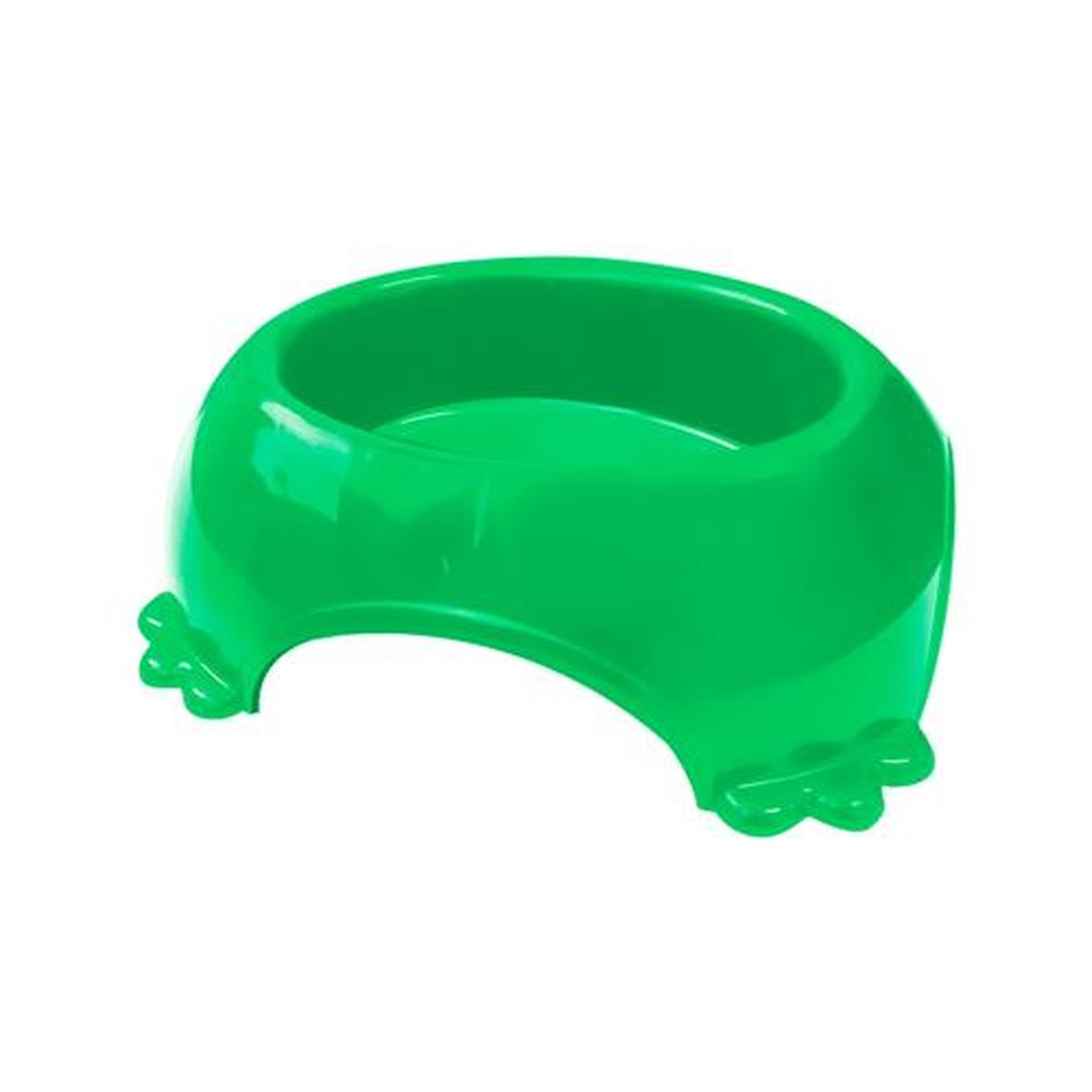 Comedouro Plástico 490Ml Pata Sortido Furacão Pet