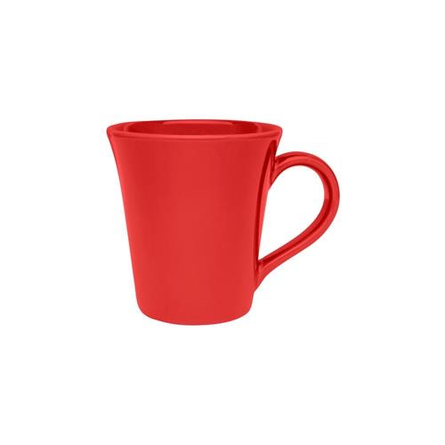Caneca 330Ml Tulipa Vermelha Cerâmica Oxford