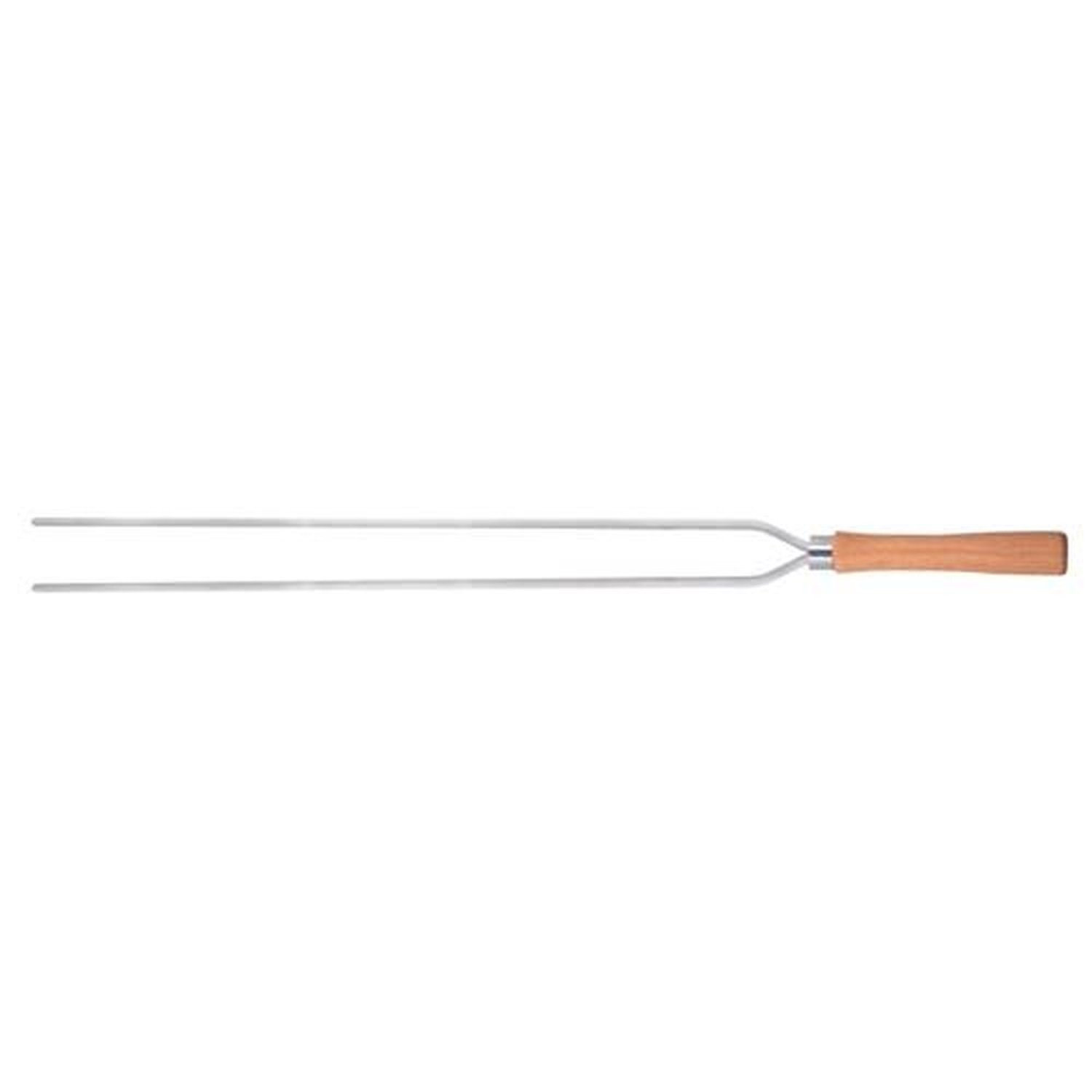 Espeto Duplo 95Cm Alumínio Madefer