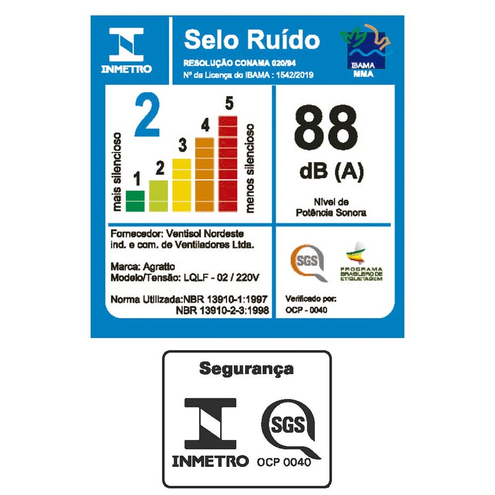 Liquidificador Agratto Forza LQLF-02 850W - 2 Velocidades+Pulsar, Copo Leitoso 1,5 Litros, Preto, 220V