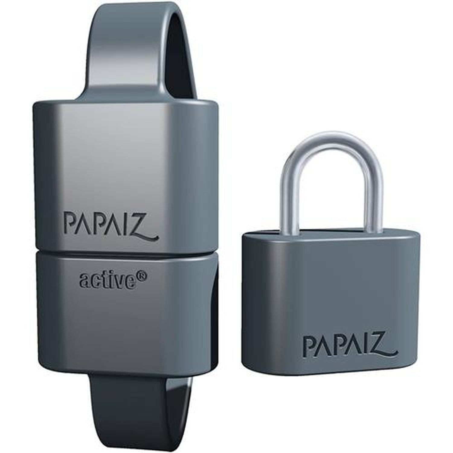 Cadeado Active P Azul com Pulseira Papaiz