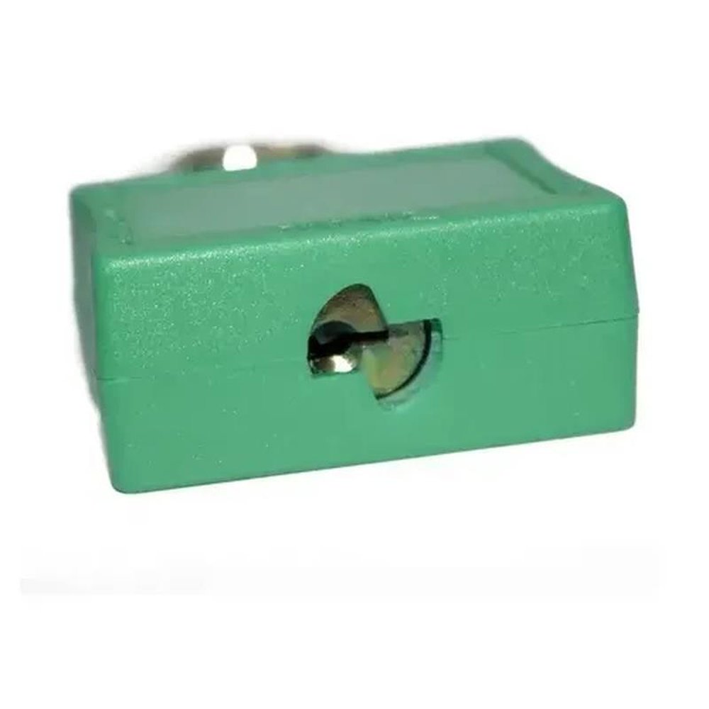 Cadeado Bloqueio 35/50 Verde Papaiz