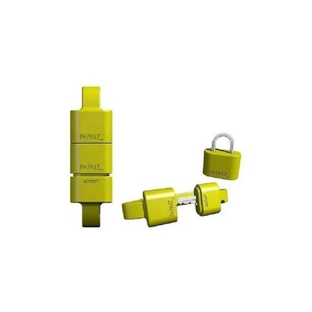 Cadeado Papaiz Active G Amarelo