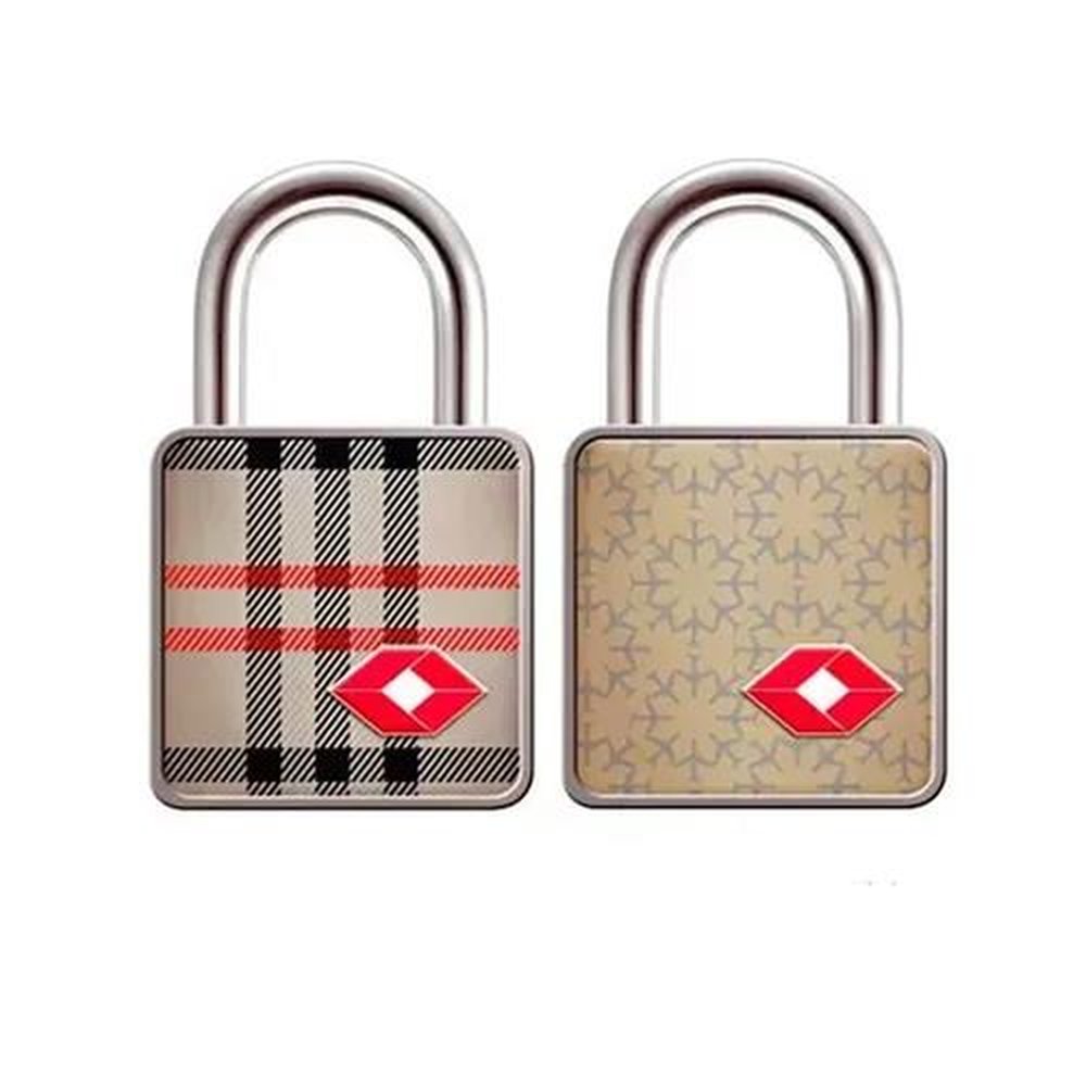 Cadeado Tsa Chave Cinza Papaiz