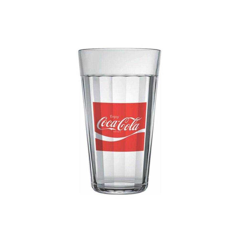 Copo Coca-Cola 450mL Vidro Decorações Sortidas Americano