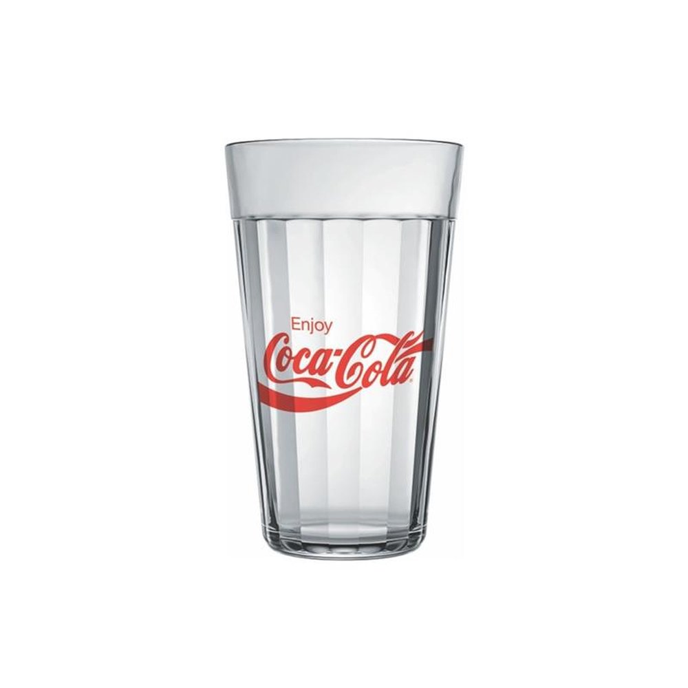 Copo Coca-Cola 450mL Vidro Decorações Sortidas Americano