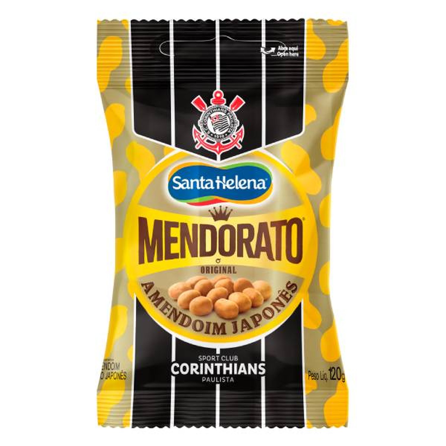 Mendorato Amendoim Japonês Corinthians 120G