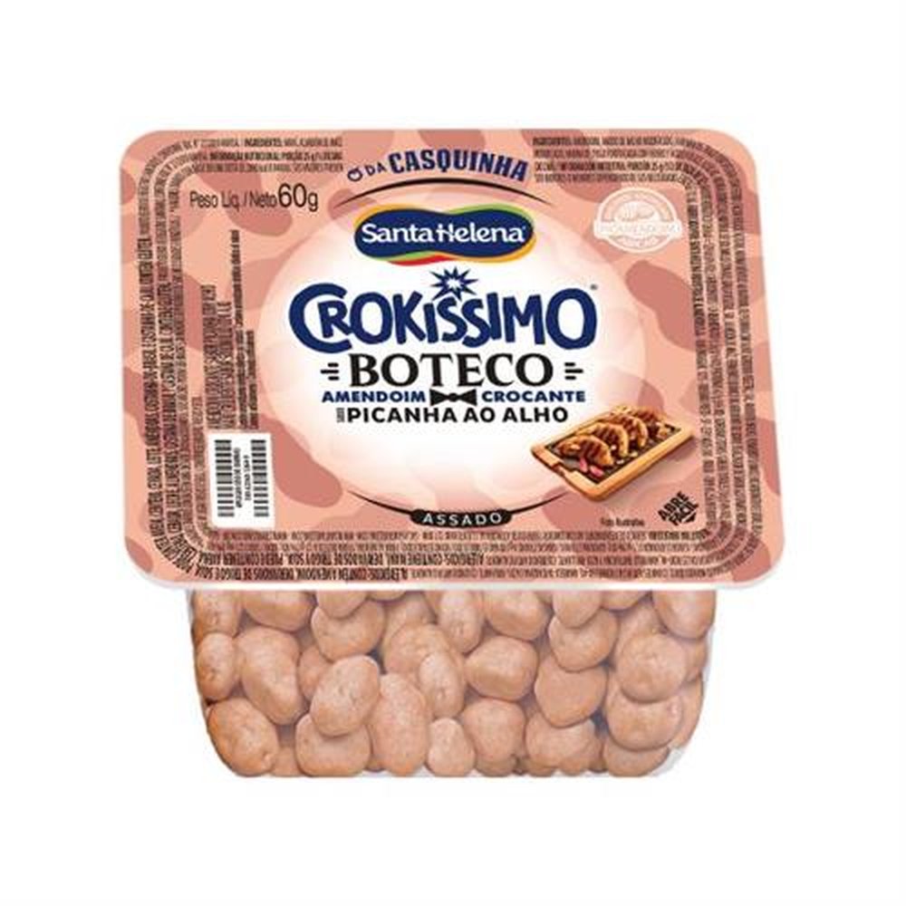 Crokíssimo Boteco Picanha Ao Alho Pote 60G