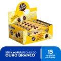 Stick Wafer Recheado Ouro Branco 25g Display  15 Unidades