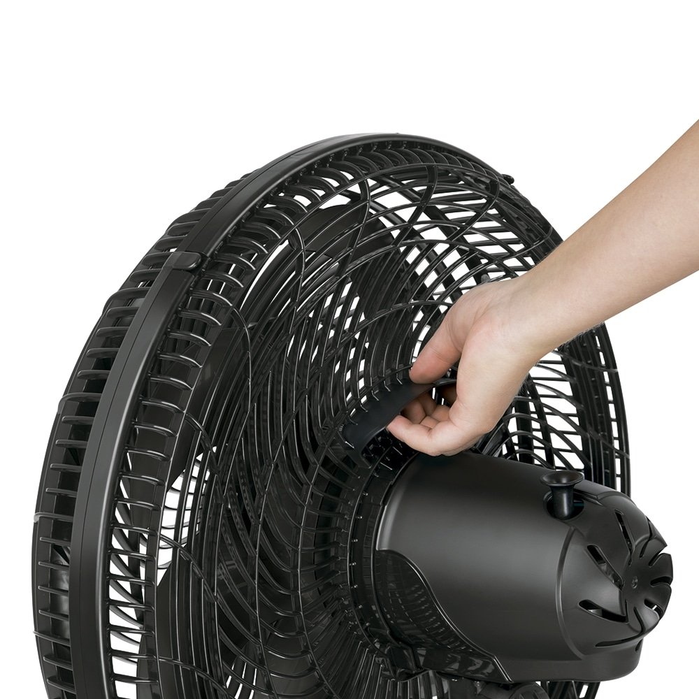 Ventilador de Mesa Arno Silence Force Touch Control VF6M, 40cm, 3 Velocidades, Preto 110V