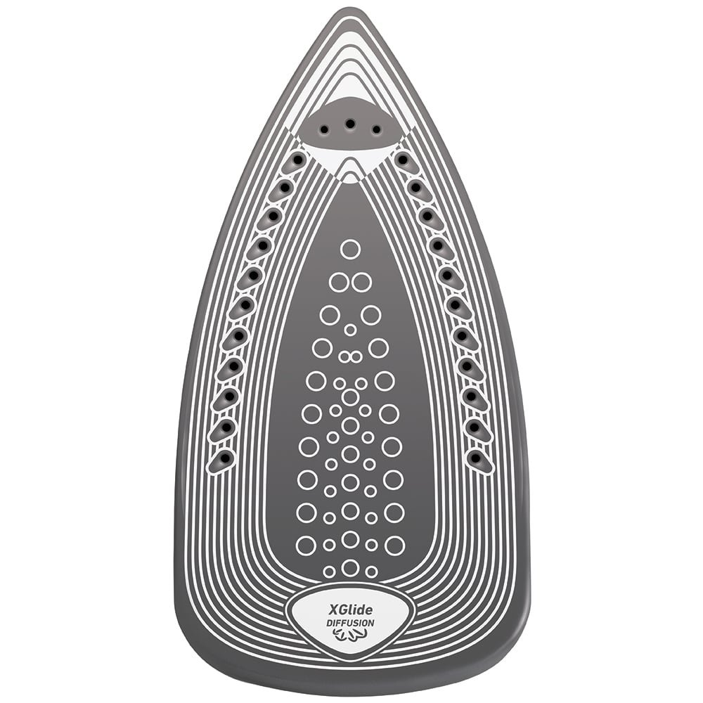 Ferro de Passar a Vapor Arno Supergliss FSX1 | Base Cerâmica, 1200W, Laranja, 110V