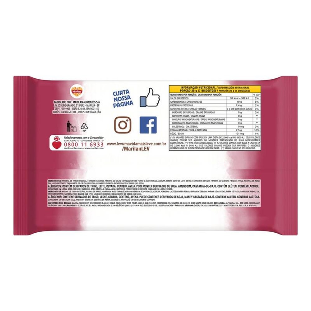 Torrada Lev Magic Toast Multicereais 150g (caixa com 24 unidades)