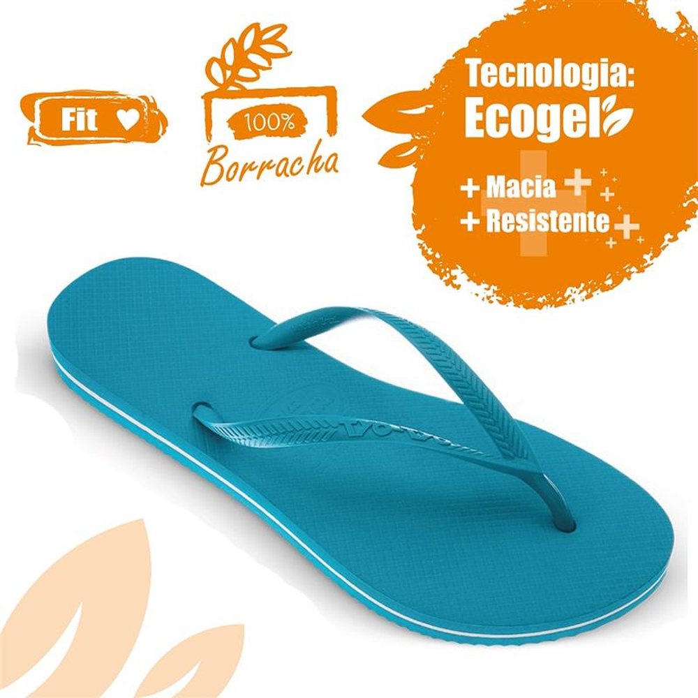 Sandália Tyo-Tyo - Fit Adulto - Cores Sortidas - Grade 24 pares - Numeração: do 33 ao 40
