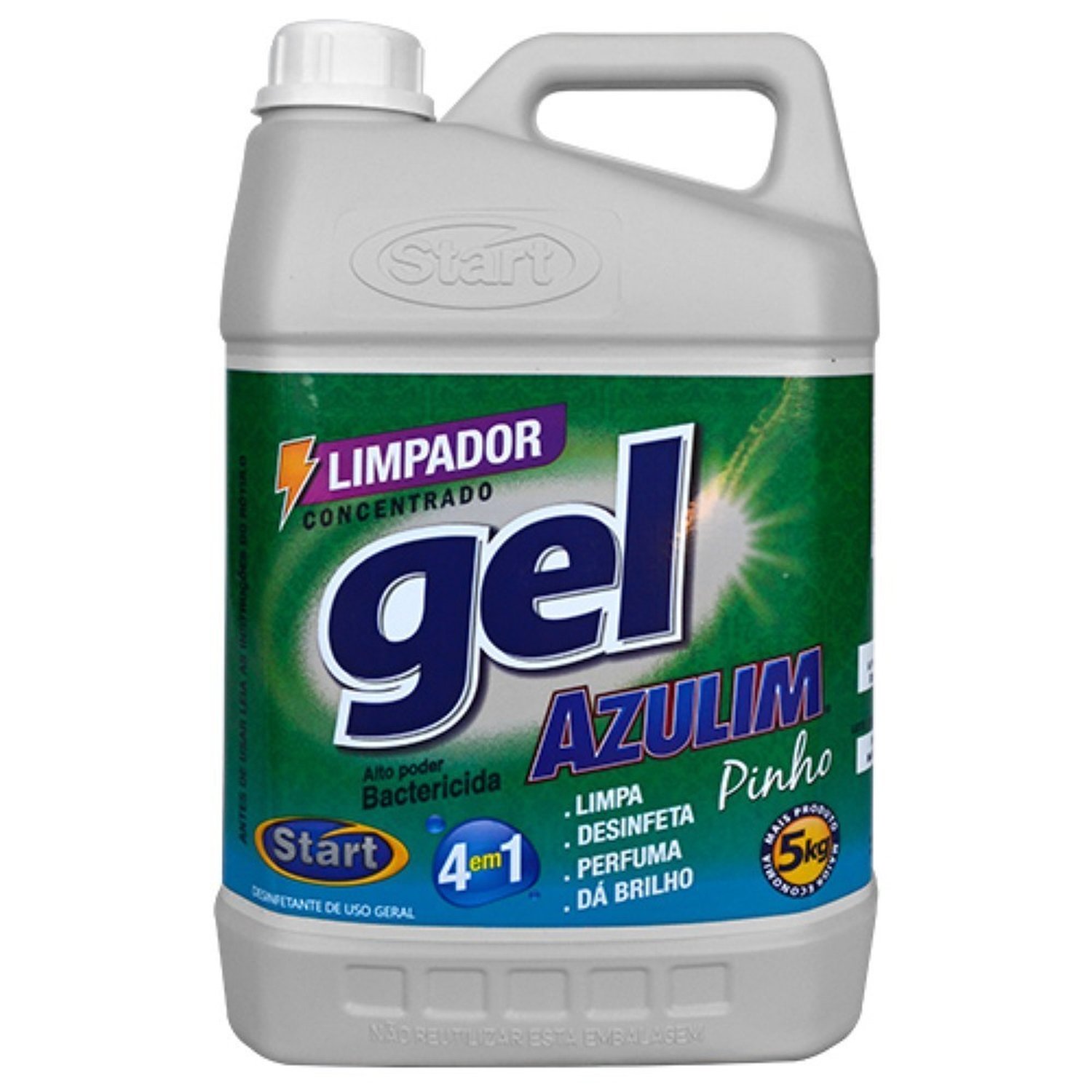 Limpador Gel Azulim Pinho 4Em1 5Lt 5Lt