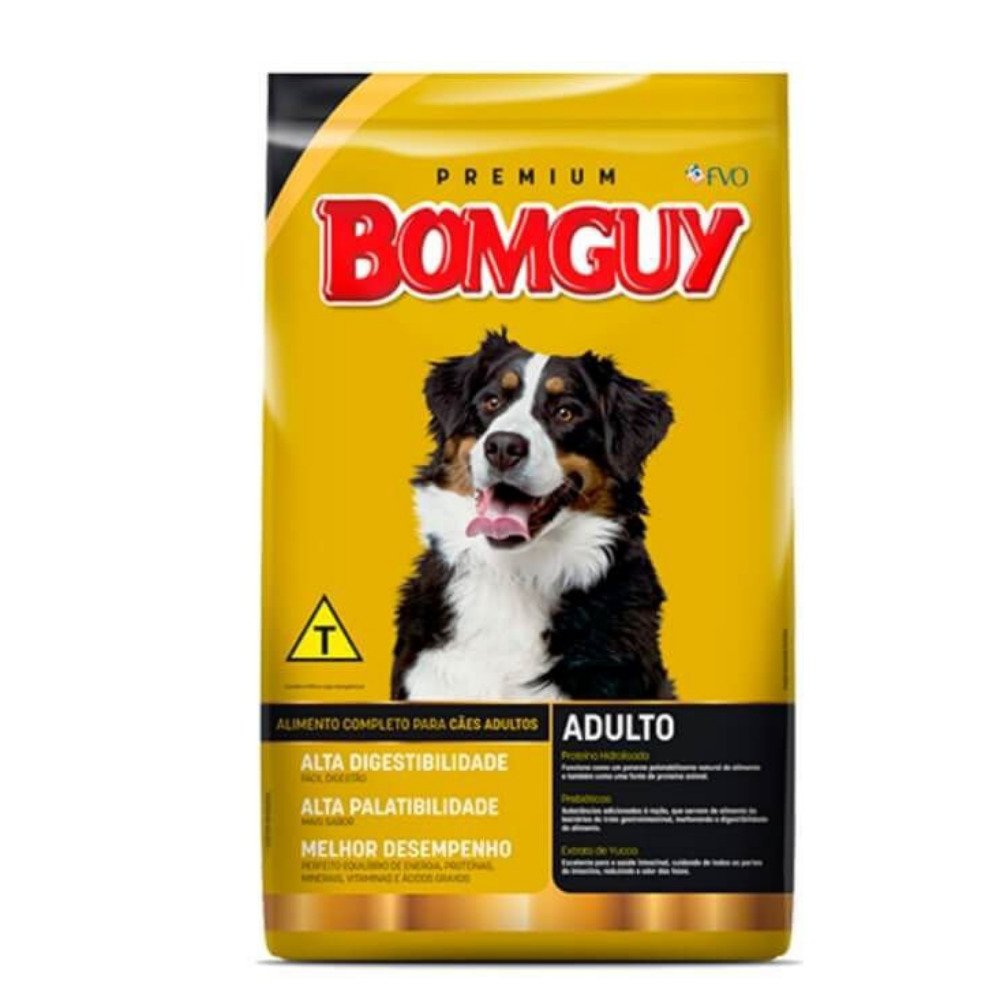 Racao Caes Bomguy Premium Adulto 25Kg