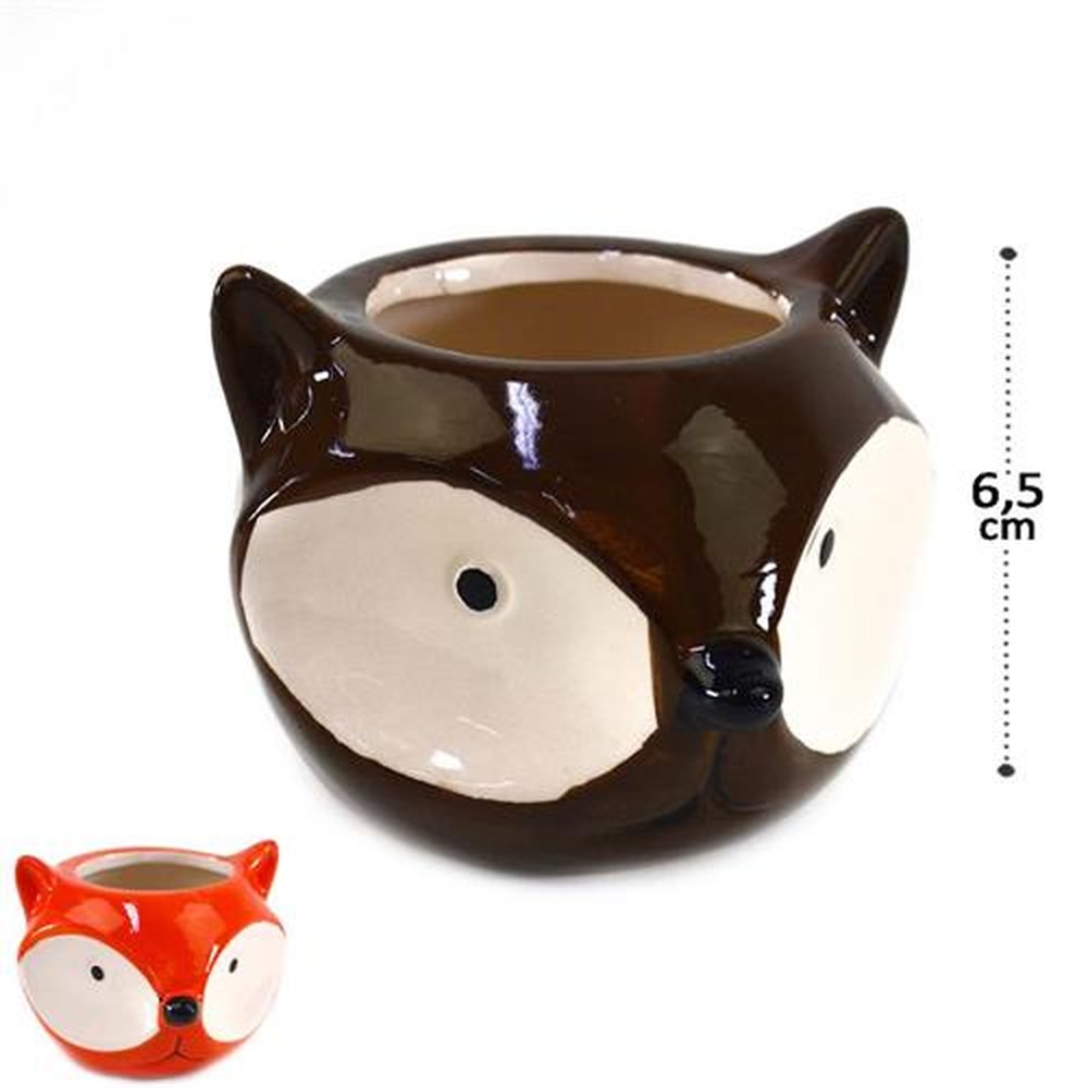 Enfeite Decorativo De Porcelana Raposa