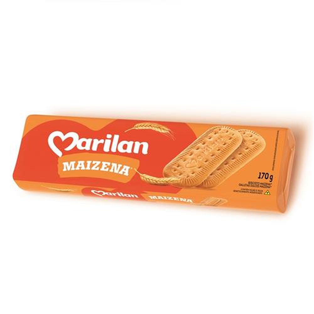 Biscoito Marilan Maizena 170g (caixa com 42 unidades)