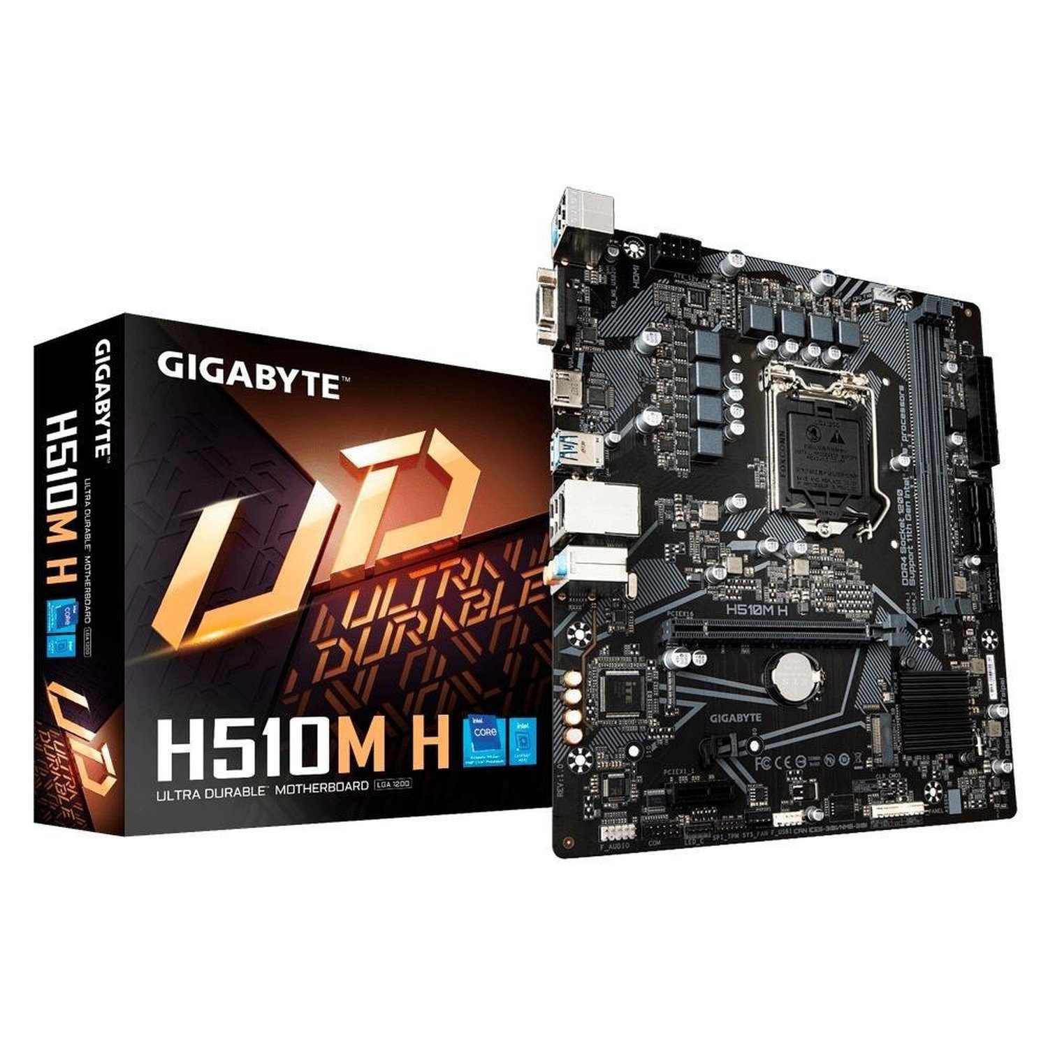 Placa Mãe Gigabyte H510M H Intel LGA 1200 mATX DDR4