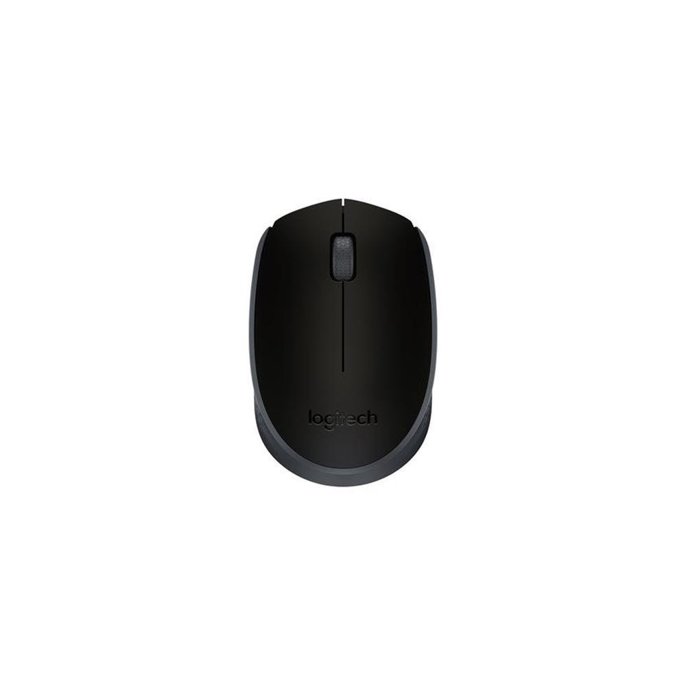 Mouse Sem Fio Logitech M170, 1000DPI, USB, Preto e Cinza, 910-004940