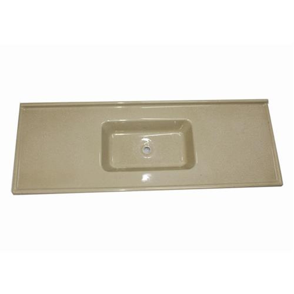 Pia Decoralita Premium Granito 160 X 54 Marrom Imperial