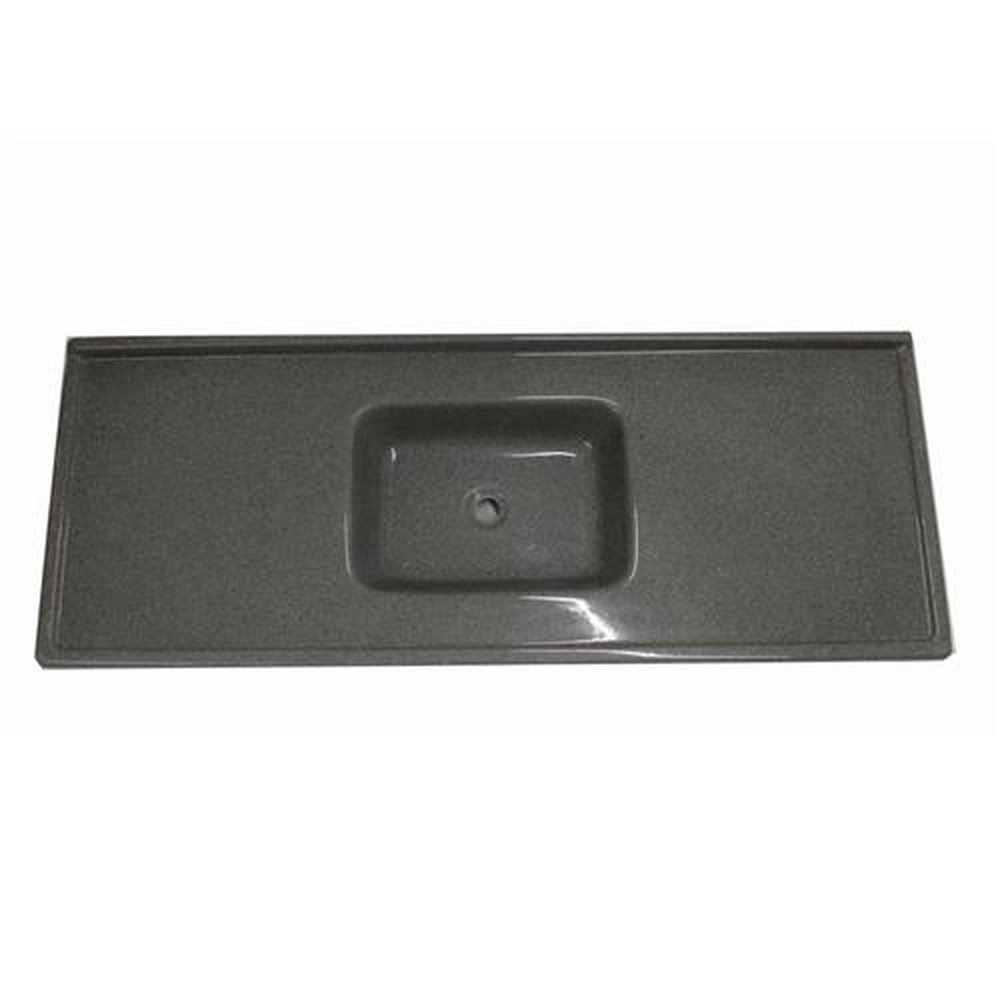 Pia Decoralita Premium Granito 100 X 50 Cinza Real