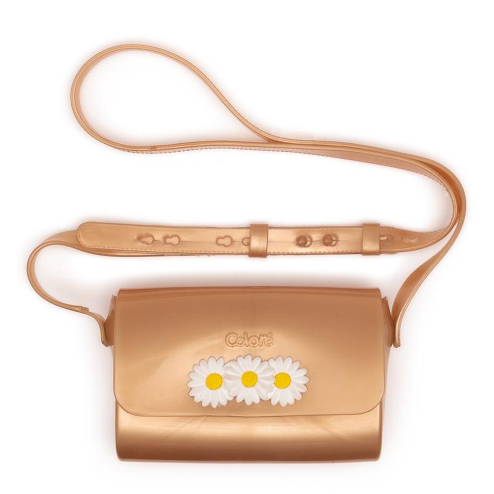 Kit Sandália E Bolsa Infantil Pimpolho Dourada Grade 8 Pares - Numeração 20 A 27