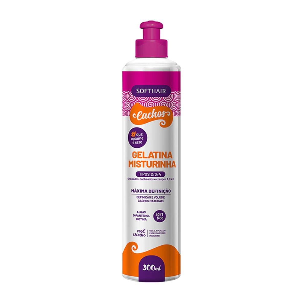 Creme Cabelo 300Ml Misturinha Gelatina Cachos