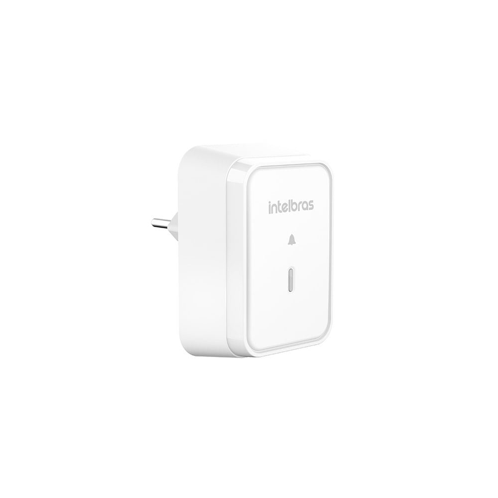 Campainha Sem Fio Intelbras CIB-101, Bateria, Branco