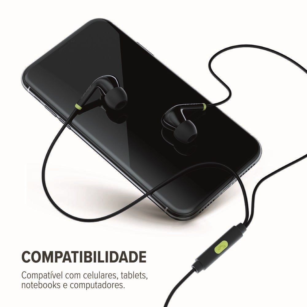 Fone de Ouvido Waaw VIB 100EW By Alok, Preto