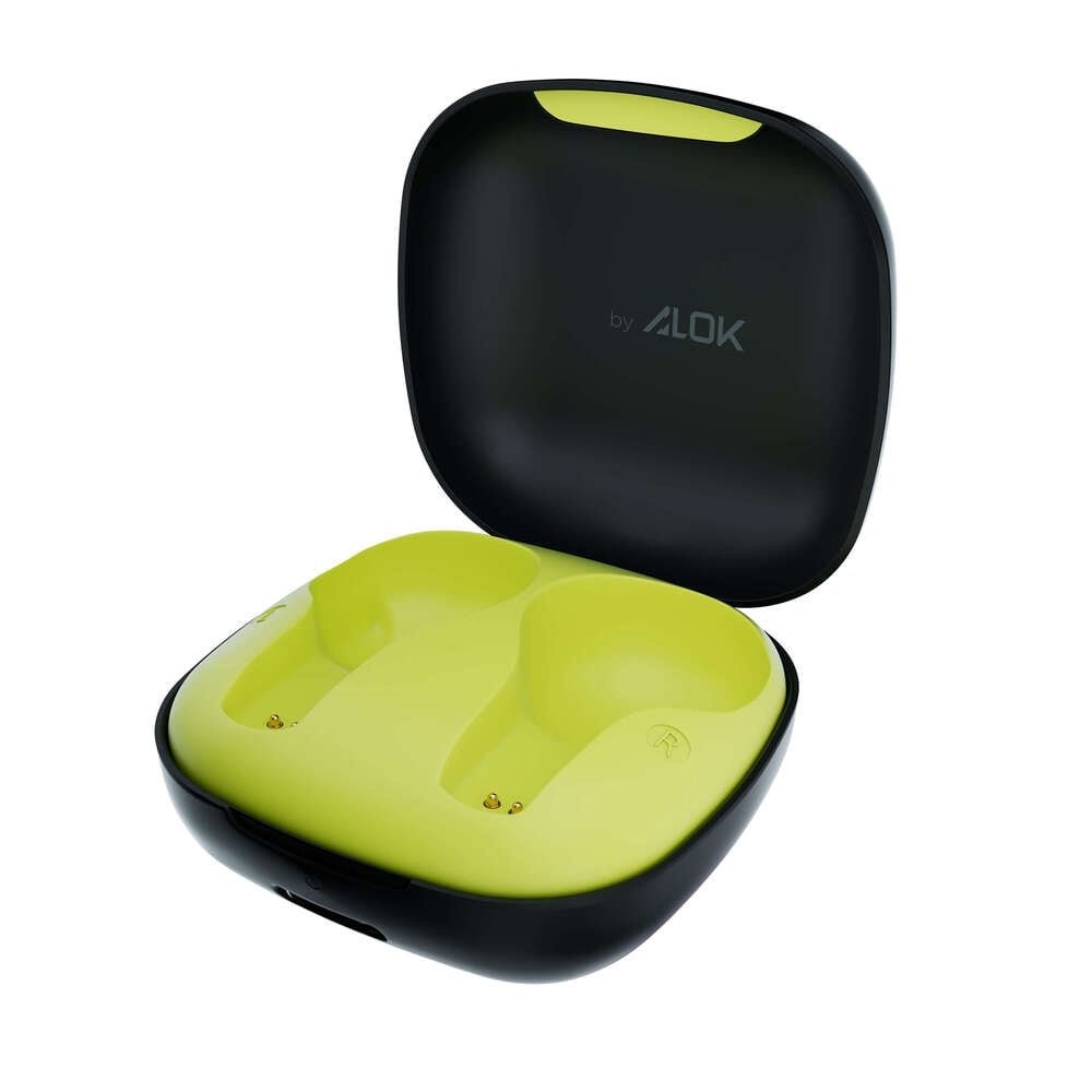 Fone de Ouvido Waaw 200EB Mob By Alok, Preto/Verde