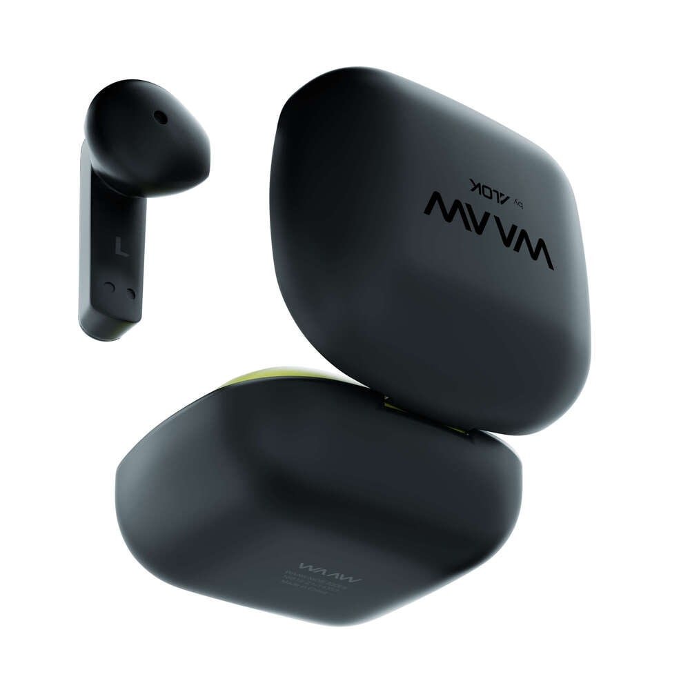 Fone de Ouvido Waaw 200EB Mob By Alok, Preto/Verde