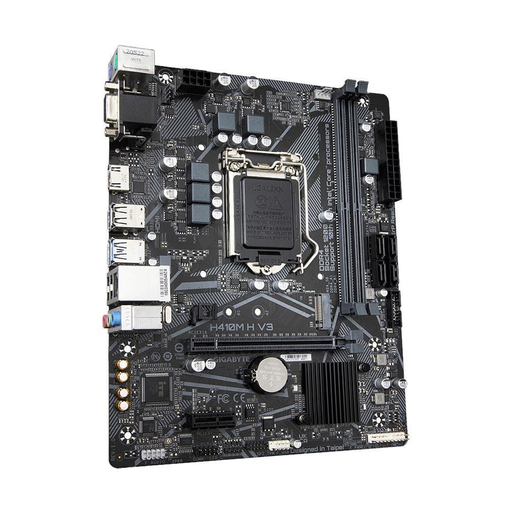 Placa Mãe Gigabyte H410m H V3 Lga 1200 Matx Ddr4
