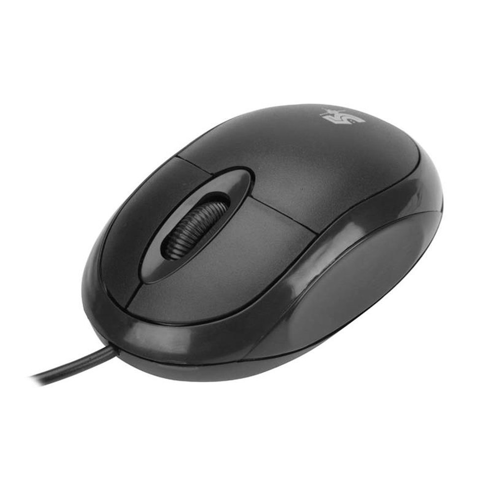 Mouse Ótico USB Office Preto 1000DPI