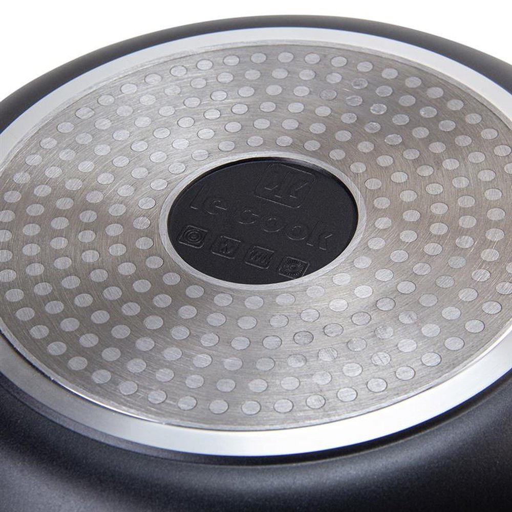 Jogo De Panelas Le Cook Premier Black 4 Peças - Le Cook