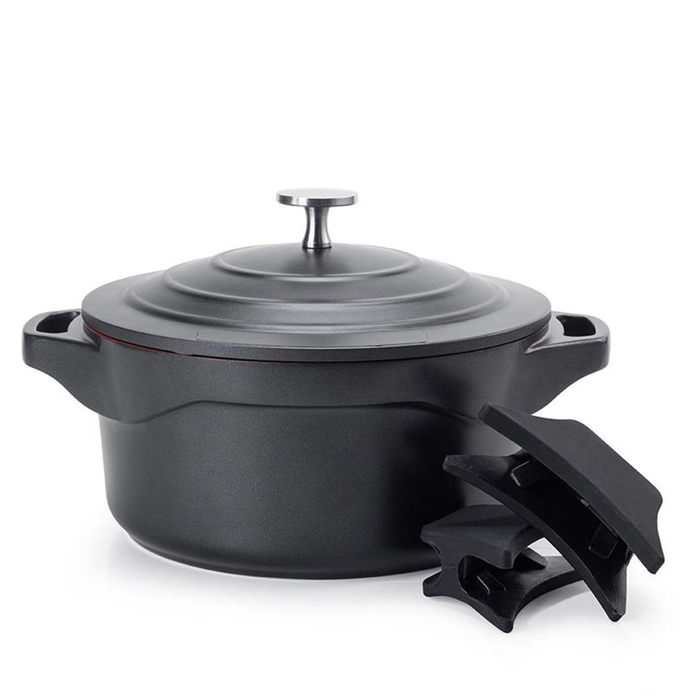 Jogo De Panelas Le Cook Premier Black 4 Peças - Le Cook