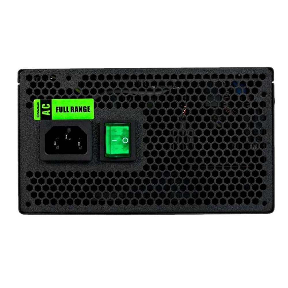 Fonte 650W Gamemax 80 Plus Bronze, PFC Ativo, Bivolt, Black - GM650