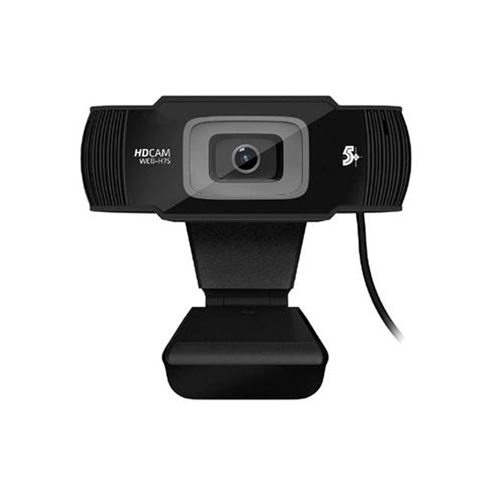 Webcam 720p 5+, Resolução HD, 30FPS, 015-0076