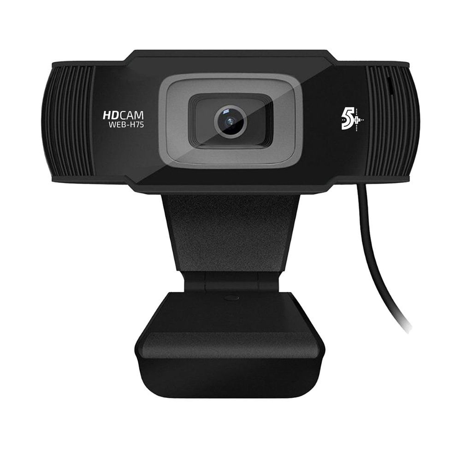 Webcam 720p 5+, Resolução HD, 30FPS, 015-0076