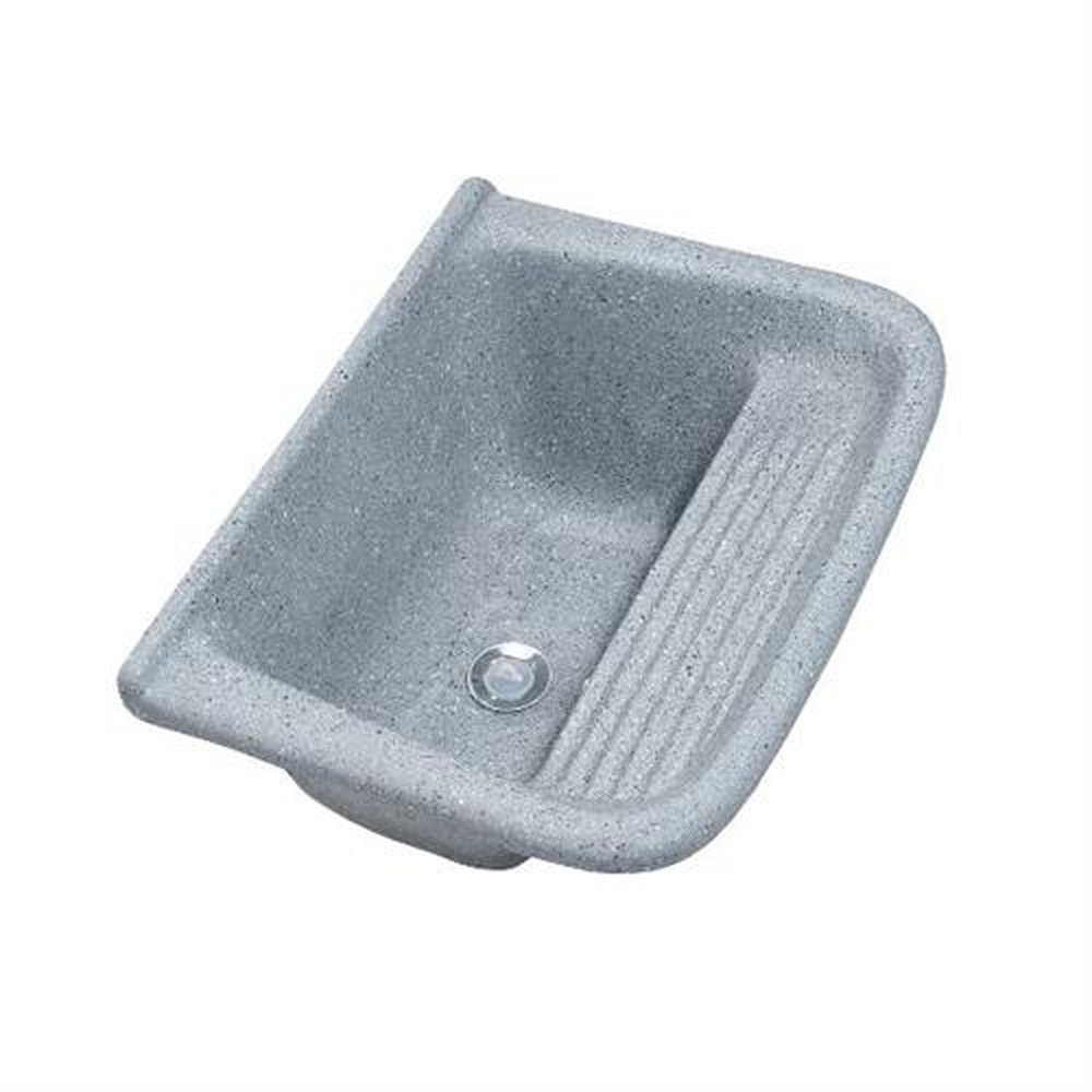 Tanque Simples Decoralita Premium Granito 50 X 40 Cinza Real
