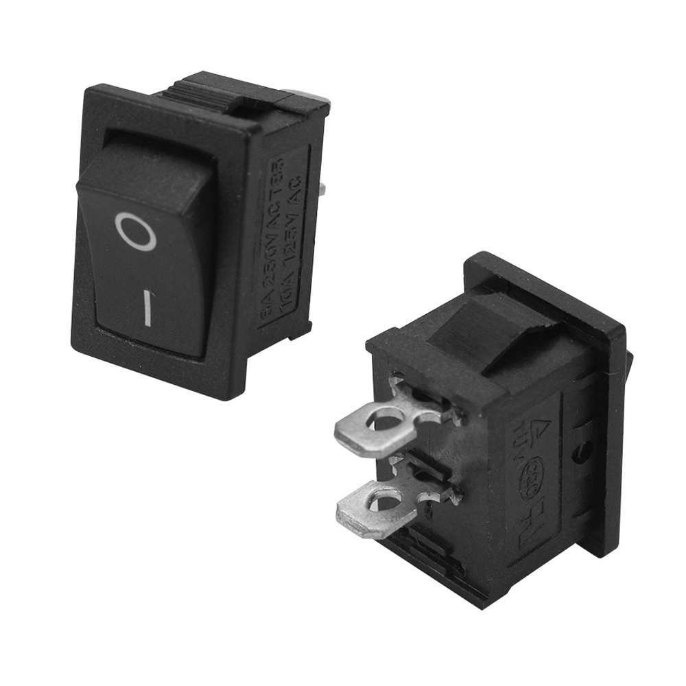 Chave Gangorra 2 Polos Kcd1/101 - Preto