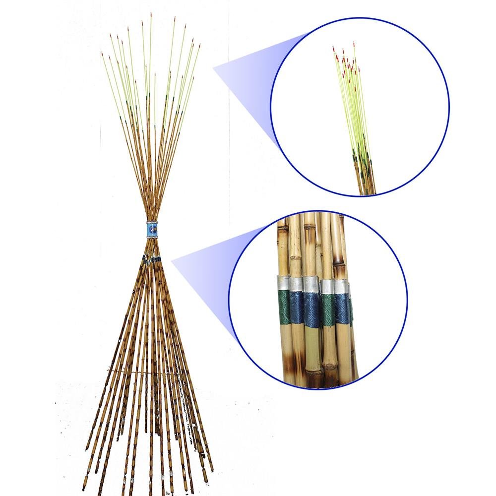 Vara De Bambu Com Emenda E Ponteira De Fibra nº 2