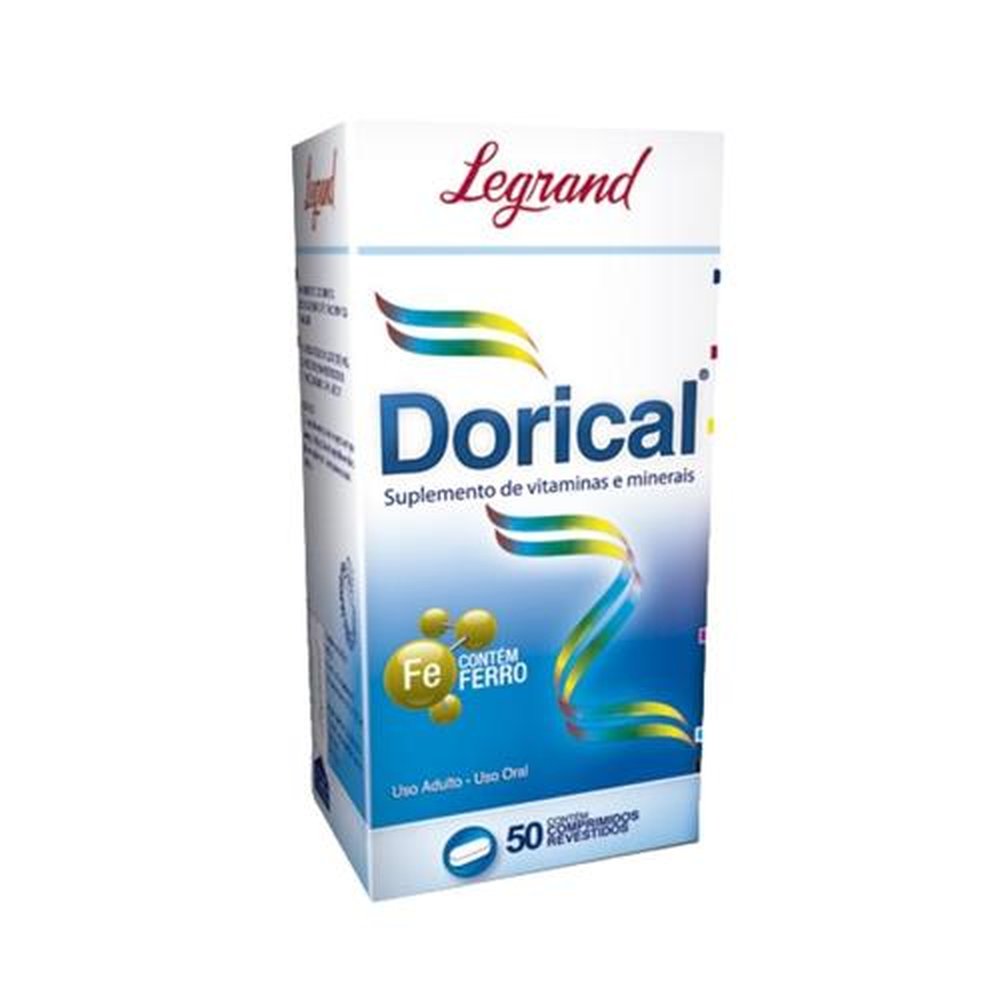 Dorical Legrand com 50 comprimidos revestidos