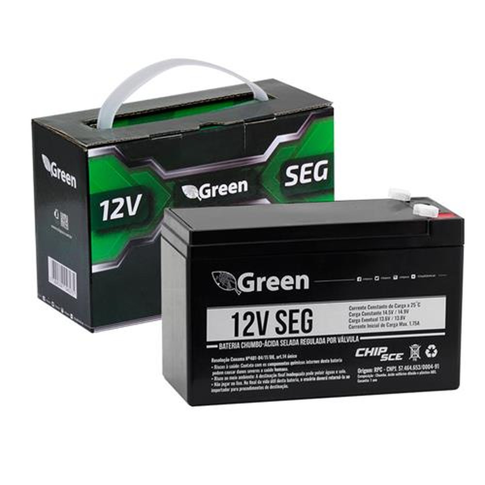 Bateria Selada 12V 7A Seg