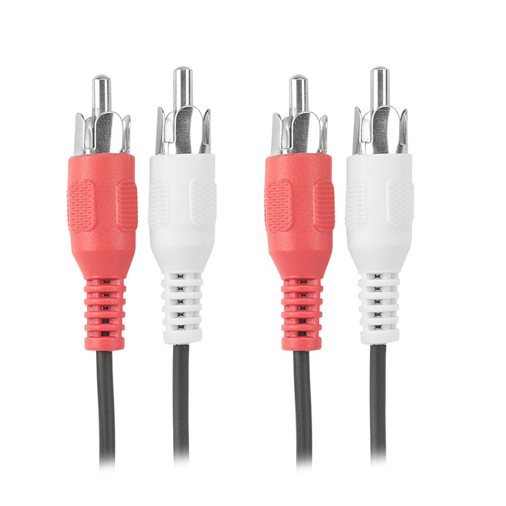 Cabo Rca Niquel - 2 + 2 Rca - 1.5M - Granel